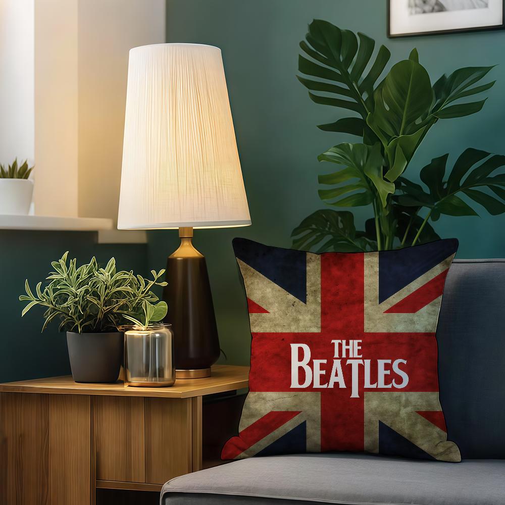 Die B-Beatles-ES Band Kissenbezug Heim Bettwäsche Sofa Wohnzimmer Kissenbezug Einfach Weich Haut Kissenbezug Party Geschenk
