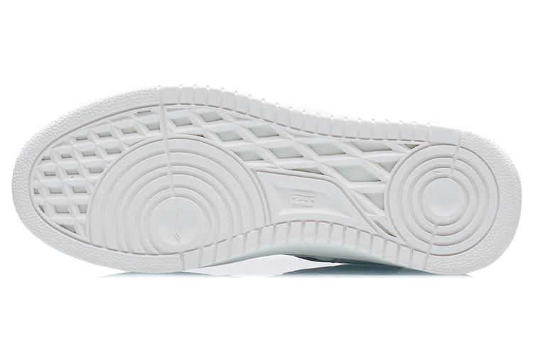 Li Ning Synthetic Leather Comfortable Slip Resistant Cushioning Abrasion Resistant Lightweight Low Top Skateboard Shoes AGCP362-17