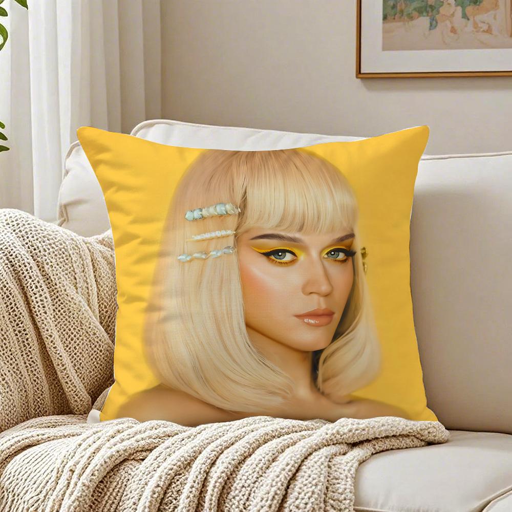 Singer KKaty Perry Cushion Cover Pillowcase Antidustmite Living Room Sofa Decor Cushion Room