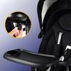 Universal Tray for Stroller with Cup Holder 2-in-1 Stroller Snack Food Organize Tray for Pushchair Stroller Accessories