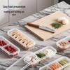 Household Compartmented Fresh-Keeping Box for Refrigerator - Ideal for Frozen Meat, Vegetables, and Food Portioning