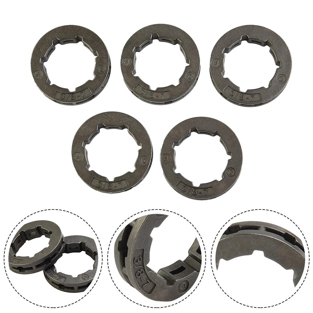 Garden Tools Rim Sprocket Outdoor Rim 3/8 7 Tooth 5pcs Chain Sprocket For Chainsaw Highly Match MS461 High Quality