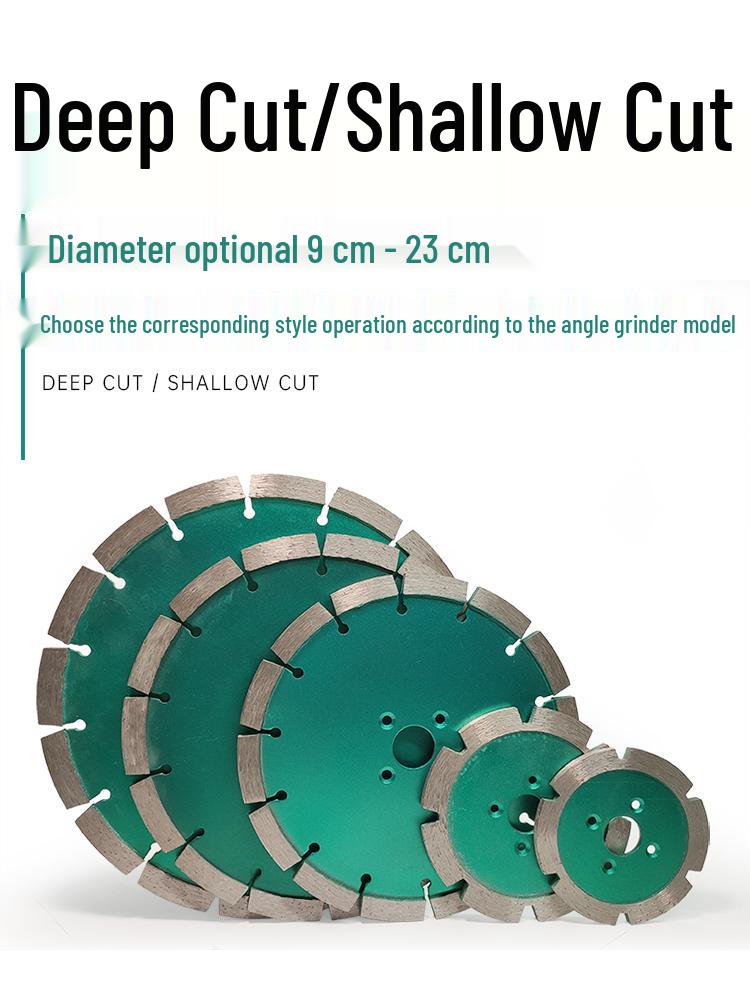 Diamond Thickened 180 Angle Grinder Cutting Disc, 230 Anti-Slip Cement Floor Grooving Blade