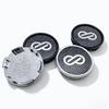 4pcs 58mm 53mm Car Wheel Center Caps With Enkei Logo Emblem Badge Wheel Hubcaps Rim Center Dust Cover Replace Hub Accessories