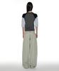 PARTIMENTO WOMEN Pwc Henley Neck Three-Quarter Sleeve Tee_Charcoal Melange