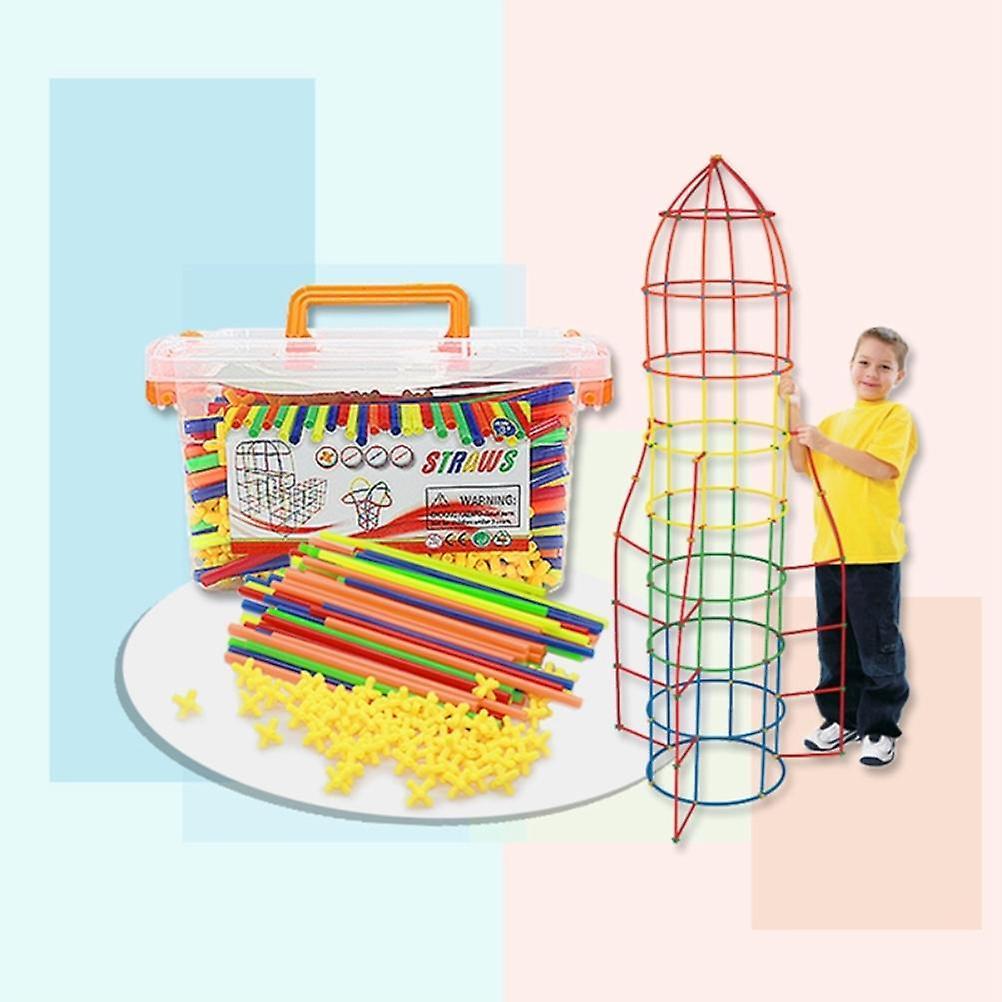 Building Fort Construction Kit DIY Construction Toy Kit Building Learning Toy Set Gift for Boys and Girls