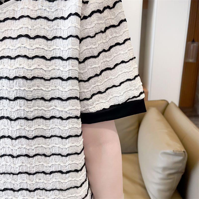 Loose Casual Versatile Short-sleeved T-shirt for Women Summer New Design Round Neck Top