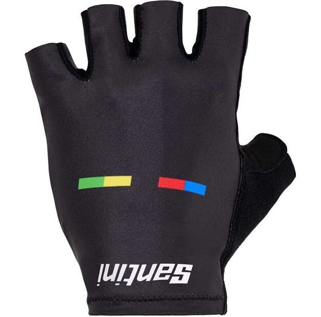 Велоперчатки Santini UCI Champion (черный) M