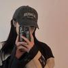 Unisex Vintage Baseball Cap with Letter Embroidery and Adjustable Snapback for Spring and Summer