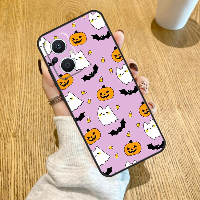 Halloween Pumpkins Funda For OPPO Reno 10 11 12 13 14 Pro 14F 13F 12F 11F 7 8 Lite OPPO Find X5 X8 X9 Pro Case