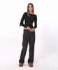 Lipeullegtibeulum Red Stitch Trousers (Charcoal)