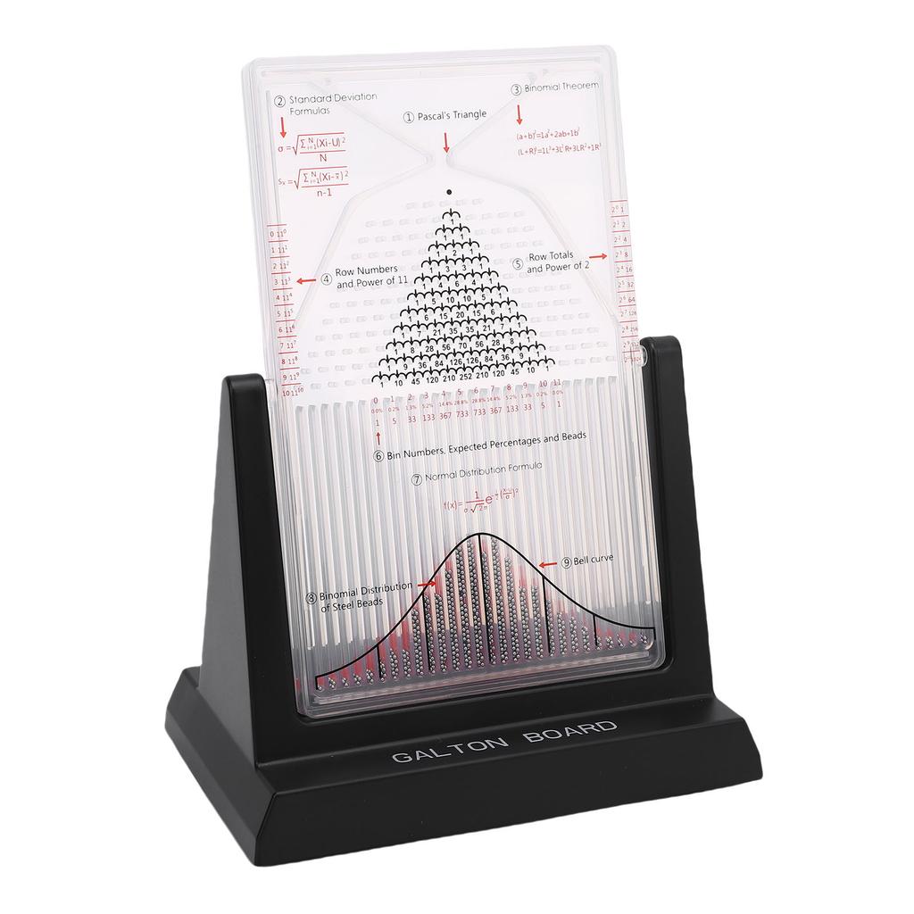 Probability Demonstrator Normal Distribution Model Probability Physics Teaching Aid with 2800 Metal Beads