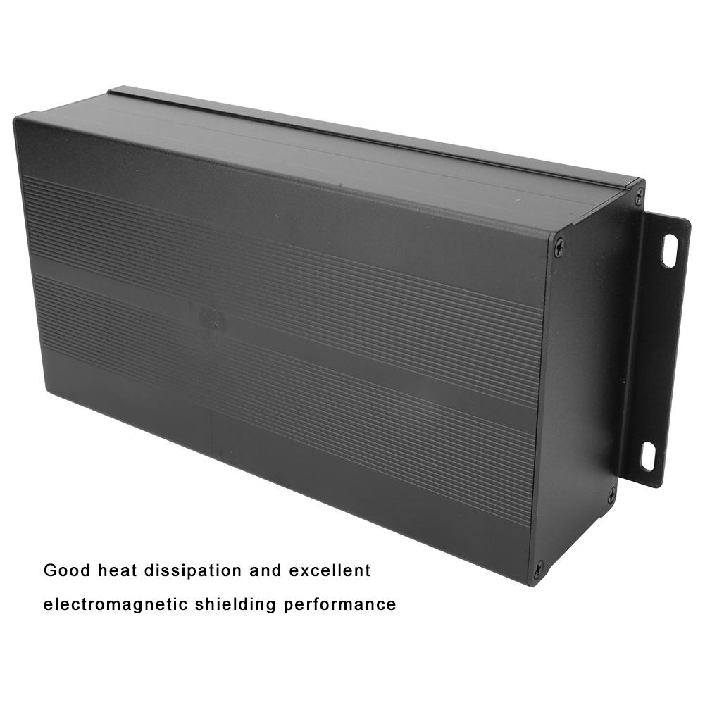 Enclosure Electronic DIY Circuit Board Project Aluminum Box Cooling Case 55 X 106 X 200mm