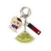 Demon Slayer Kimetsu No Yaiba Upper Moon Muzan Acrylic Keychain Anime Accessories Pendant Cosplay Merchandise Gift For Fans