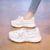 Fashion CRLAYDK Women's Comfortable Working Nurse Shoes Non-Slip Walking Casual Nursing Thick Sole Slip On Loafers Ladies Sneakers