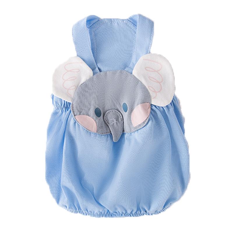 Spring and Summer Dog Cute Cartoon Animal Shaped Sling Skirt Small Dog Two Legged Cat Vest Pet Clothes Dog Costume