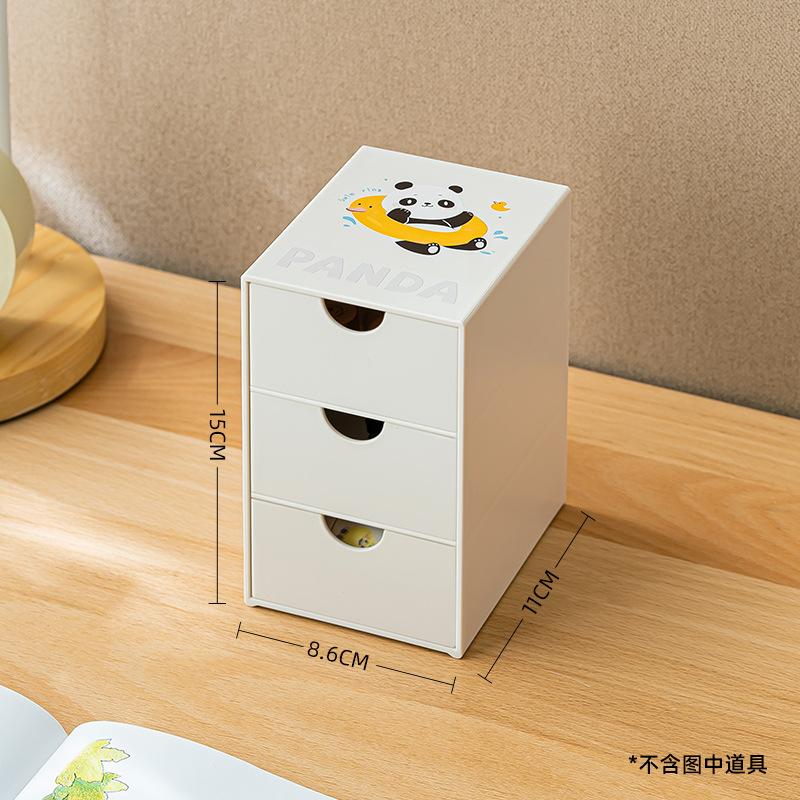 Настольный ящик для хранения косметики, пластиковые коробки для хранения украшений, офисные канцелярские принадлежности, органайзеры для косметики