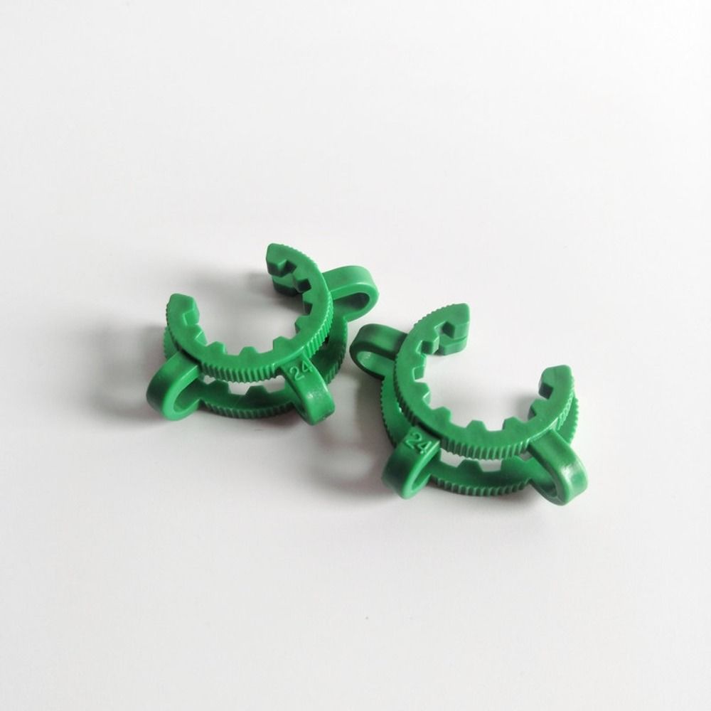 12 Pcs Standard Taper POM Keck Clamp Plastic Conical Interface Clip  Joints 24/29 and 24/40