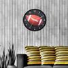Round Silent Movement Clock Plastic Wall Mounted Clock Creative Decoration Clock  Bedroom