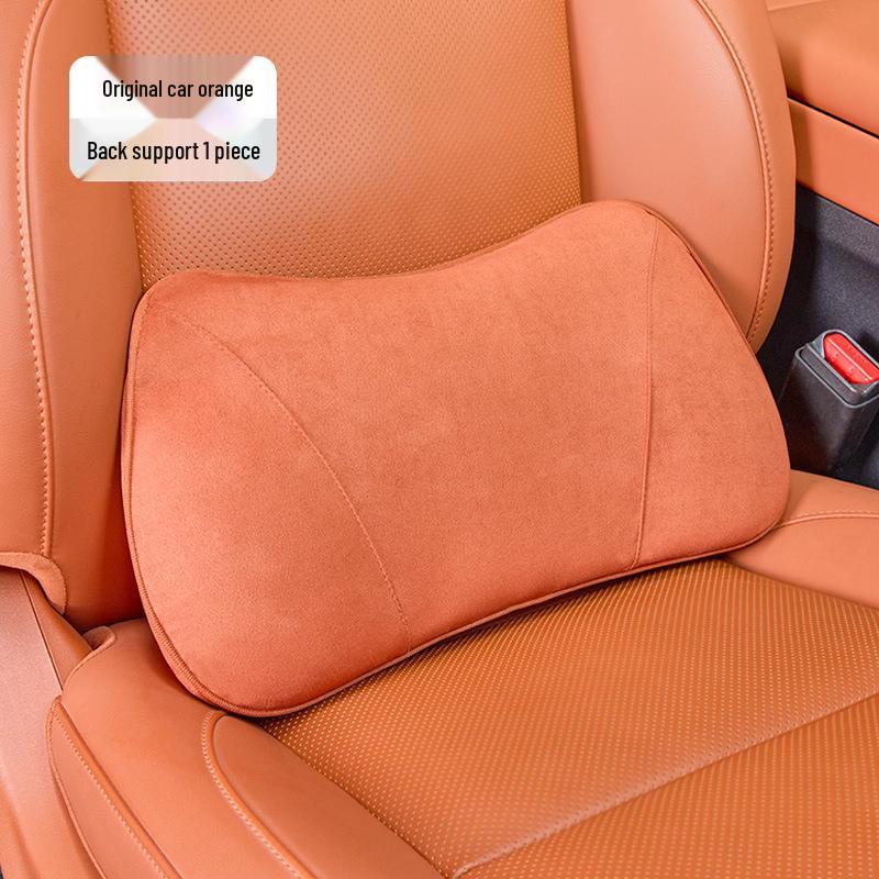 Ideal Headrest & Lumbar Support Pillow for L6L7L8L9 Car Seats - Neck & Back Comfort
