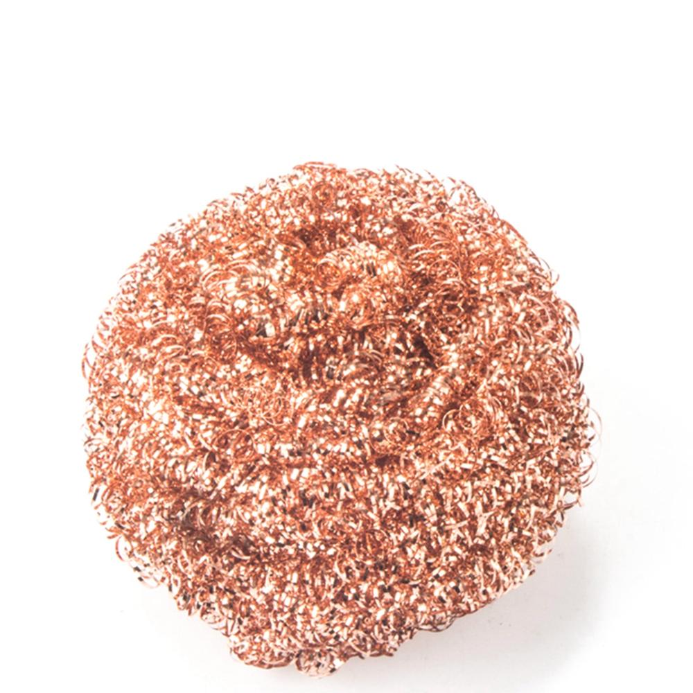 Pots Oven Desoldering Soldering Kitchen Copper Coated Scourers Scrubber Pad Cleaning Ball Cleaner