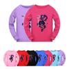 5583 Kids Girls Bobi Lily Print Long Sleeves T-Shirt