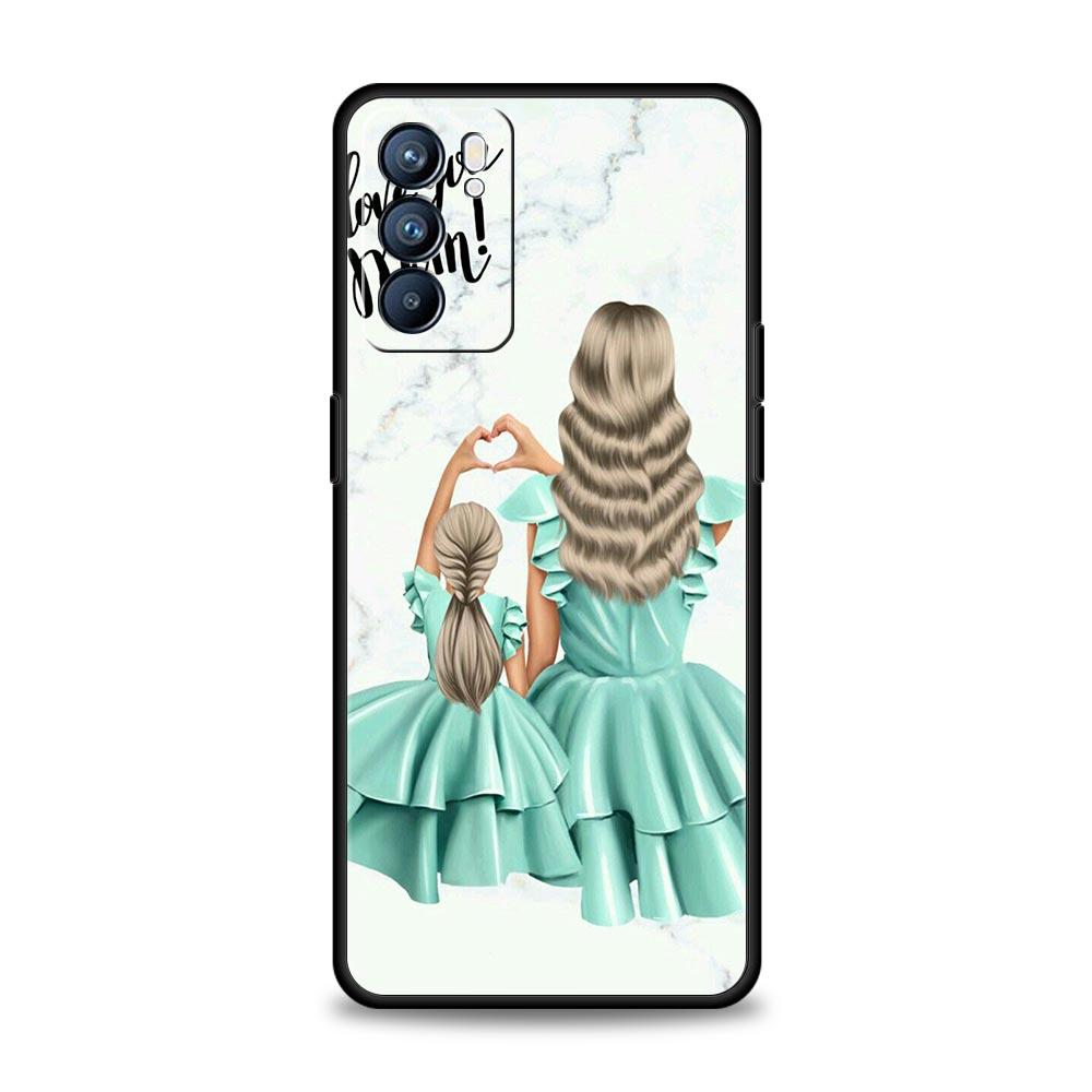 Phone Case For Oppo Reno13 Reno12 Reno11 F Reno10 Pro A54 A53 A95 A76 A74 A57 A98 A80 A79 5G A78 4G Cover Fashion Super Mom Dad