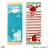 Towel Museum Compact Made In 25 X 70 Moomin Fantasy Towel, Japan, 100% Cotton, Approx. Cm, Blue, 47-0222120