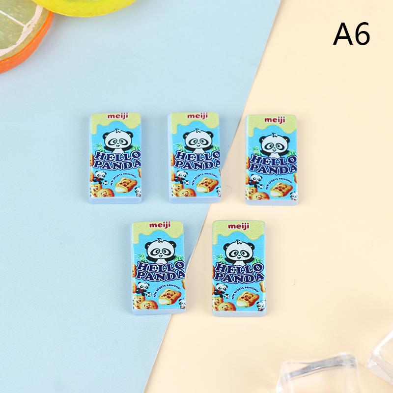 Dollhouse Miniature Accessories Kitchen supermarket food Model Simulation Ice Cream Pretend Play Early Educational Children Toy