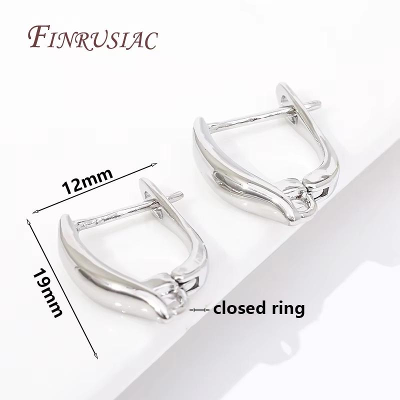 18K Echtgold Plated Verschluss für Ohrringe, Ohrringverschlüsse, DIY Ohrring Zubehör, Luxus Schmuckzubehör, Ohrhaken