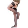Black Colour Fishnet Backseam Women Stocking Thigh Highs Lingerie Pantyhose