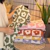 Trendy Pure Cotton Plaid Towel - Soft, Skin-Friendly & Highly Absorbent with Customizable Logo
