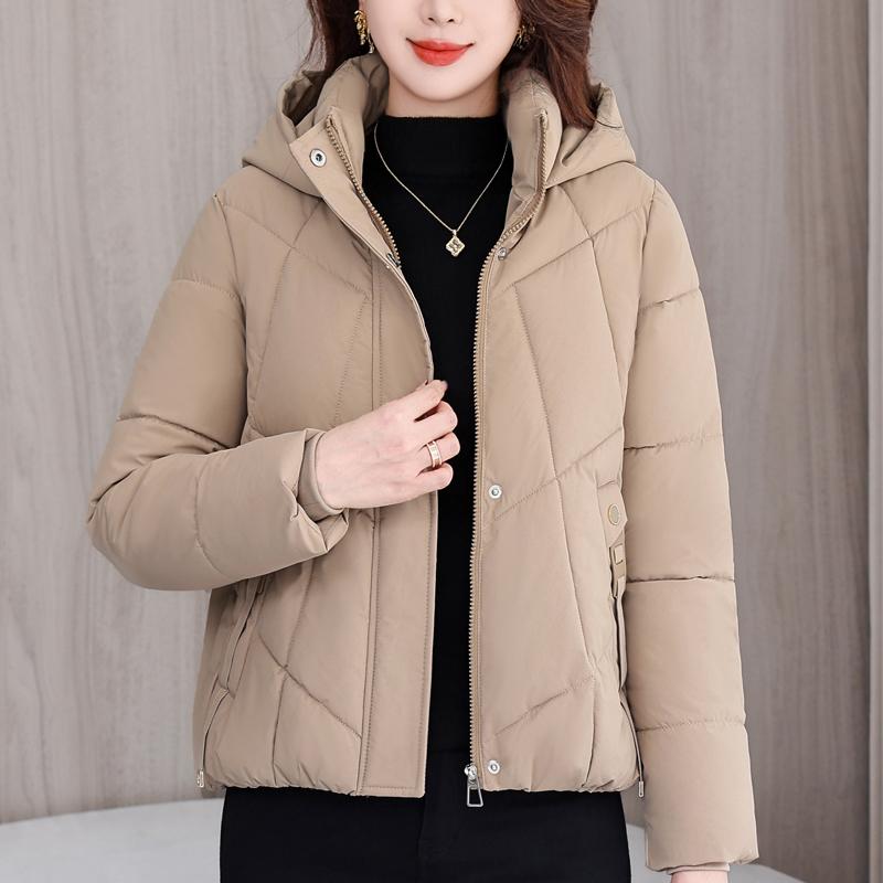 Fashion Woman Winter Coats Hooded Casual Thick Warm Short Parkas Women Jackets