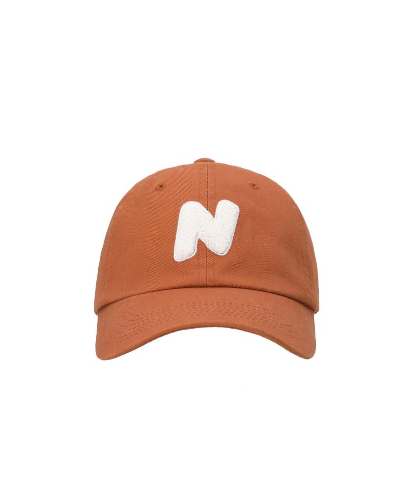Neikideuniseu Boucle N Logo Ball Cap Orange