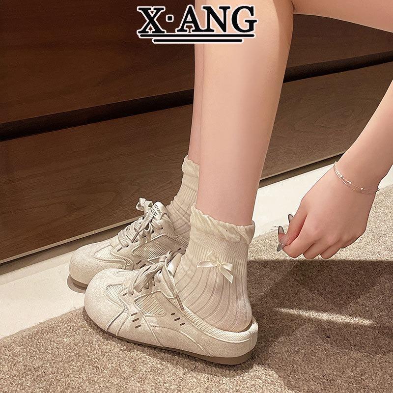 Leather inner height increase children's baotou half slippers summer wear new lazy one pedal women's shoes