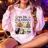 Vintage Halloween Hoodies Tis The Season Retro Ghost Spooky Season Halloween Sportwear Costume Y2K Halloween Sweatshirts Tops