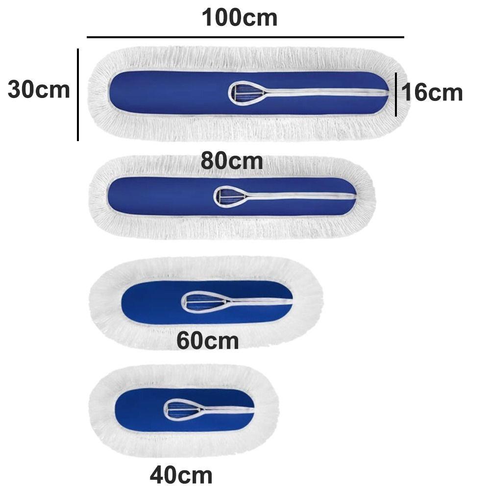 40/60/80/100/120cm Large Mop Head Removable Mop Accessories  for Standard Size Mop Frame
