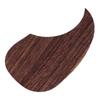 Acoustic Guitar Pickguard PVC Wood Grain Pattern Durable 3D Pickguard Scratch Plate Water Drop Shape