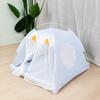Foldable Pet Tent Removable Washable Cat Ears Decoration Mini Nest Playpen Hideout House Pet Supplies