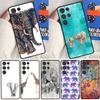 Baby Elephant Soft Case For Samsung Galaxy S25 Ultra S9 S10 S20 S22 S21 Plus S23 FE S24 Ultra Funda Cover