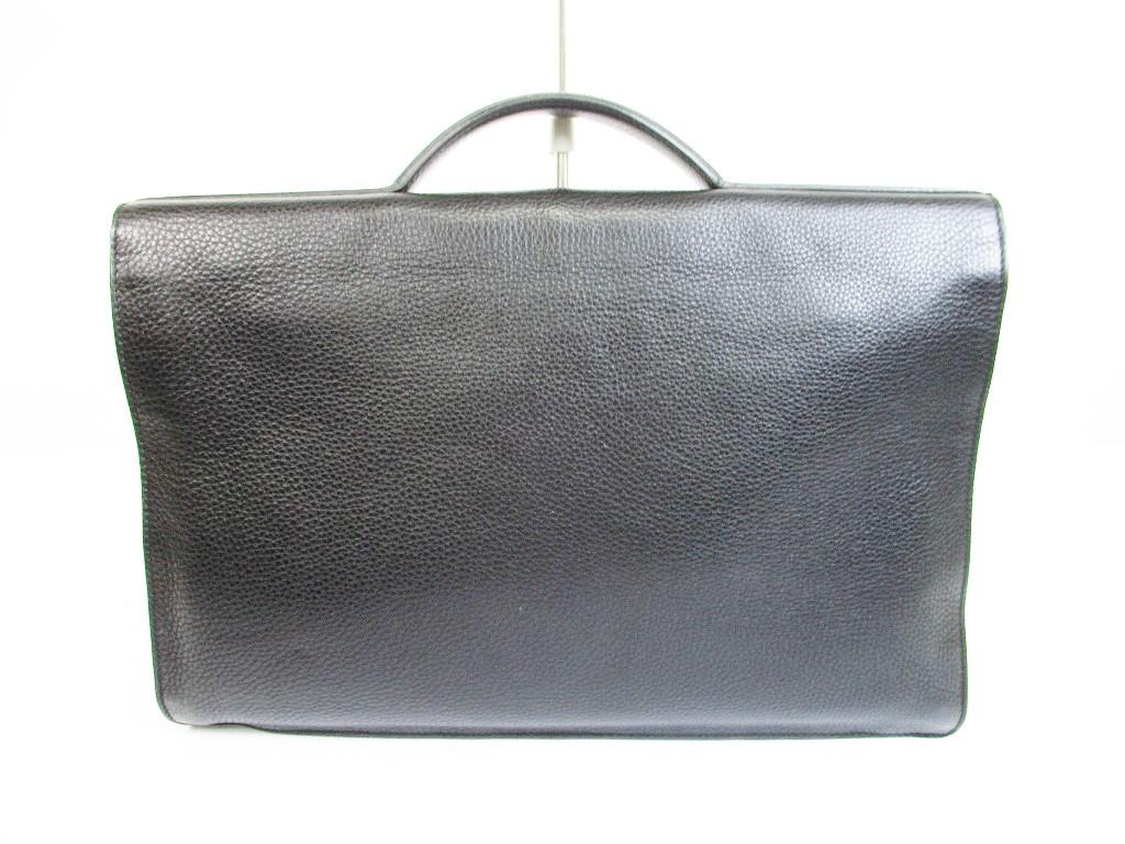 Authentic GUCCI Leather Briefcase Business Case Hand Bag #6358 Refurbished