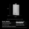 Portable 316 Stainless Steel Hip Flask