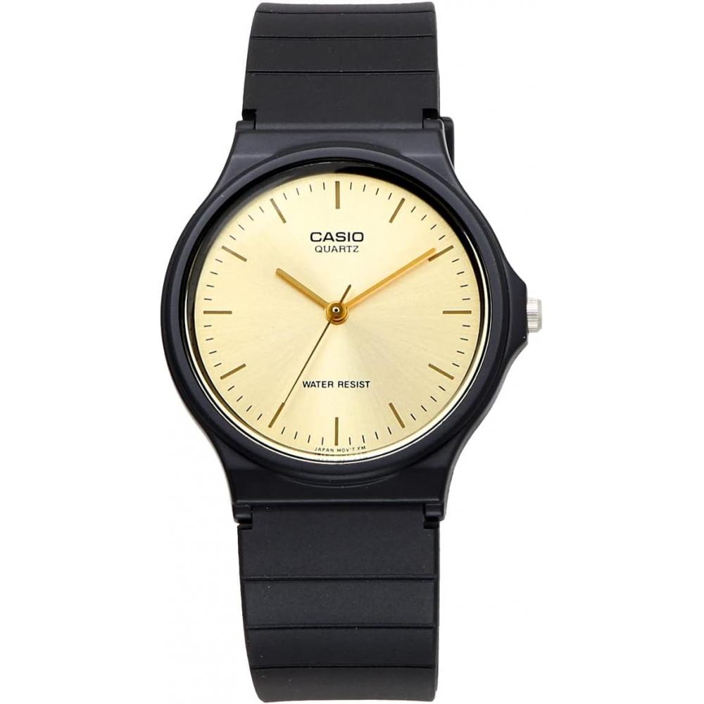 Casio Analog Watch Chipkashi Mq 24 9el Urethane Belt Unisex Gold