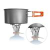 Outdoor Gas Cooker Stove Head with Folding Cookware Rest for Boiling Water, Making Coffee, and Heating Camp Meals Outdoors