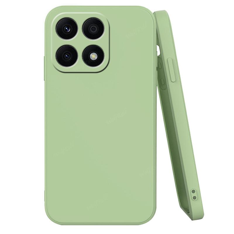 For Honor X8A Case Cover Huawei Honor X8A Capas Shockproof Bumper TPU Original Liquid Silicone Soft Funda Honor X8 X7A X9A X8A
