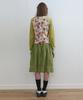 Nokeontencheu 326. Garden Midi Skirt _ Leaf Green
