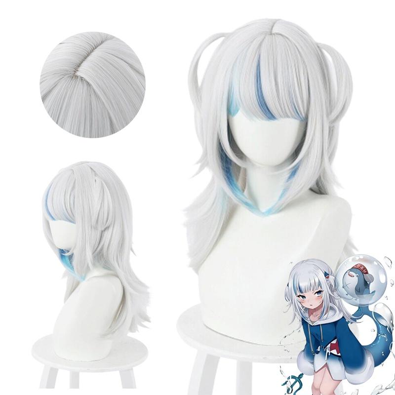 Enhance Your Costume With The Hololive Gawr Gura Cosplay Wig Premium Quality For Carnival And More