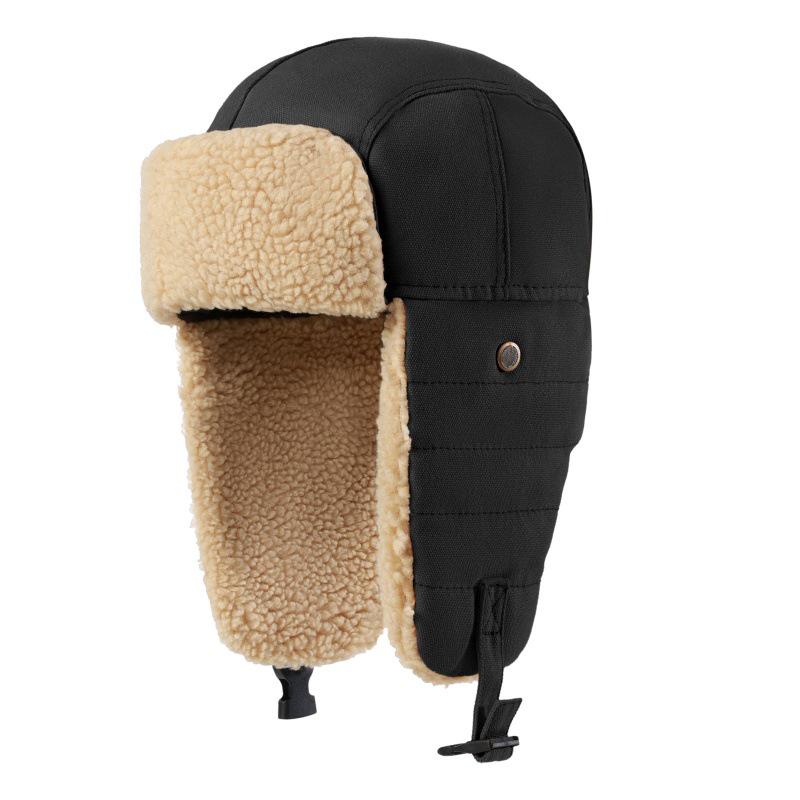Warm Korean-Style Unisex Ushanka Hat: Thick, Windproof, and Ear-Protected for Autumn/Winter Outdoor Activities