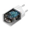 Super schnelles USB-C 25W Power Delivery Quick Charge Ladegerät weiß