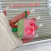 INS Wind Oil Painting Peach Earphone Cover for Apple AirPods 1 /1 Generation Creative Cartoon Shell PRO1/PRO1